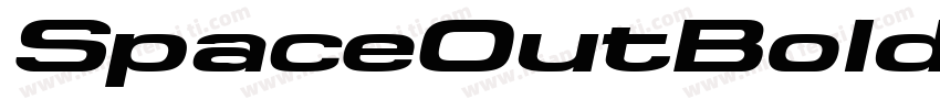 SpaceOutBoldExtended Itali字体转换